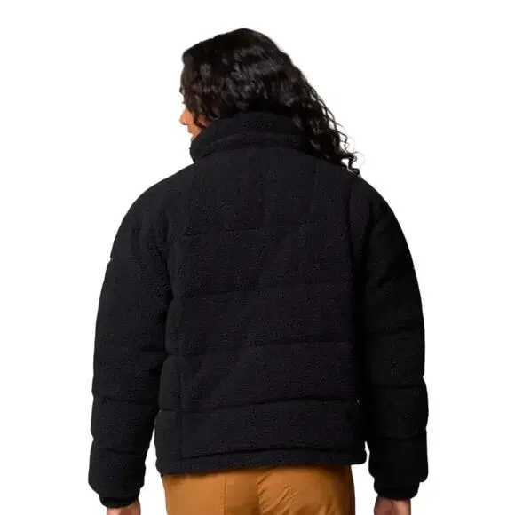 COLUMBIA Women's Ruby Falls™ Novelty Jacket BLACK SHERPA NWT SIZE XL - Picture 2 of 12